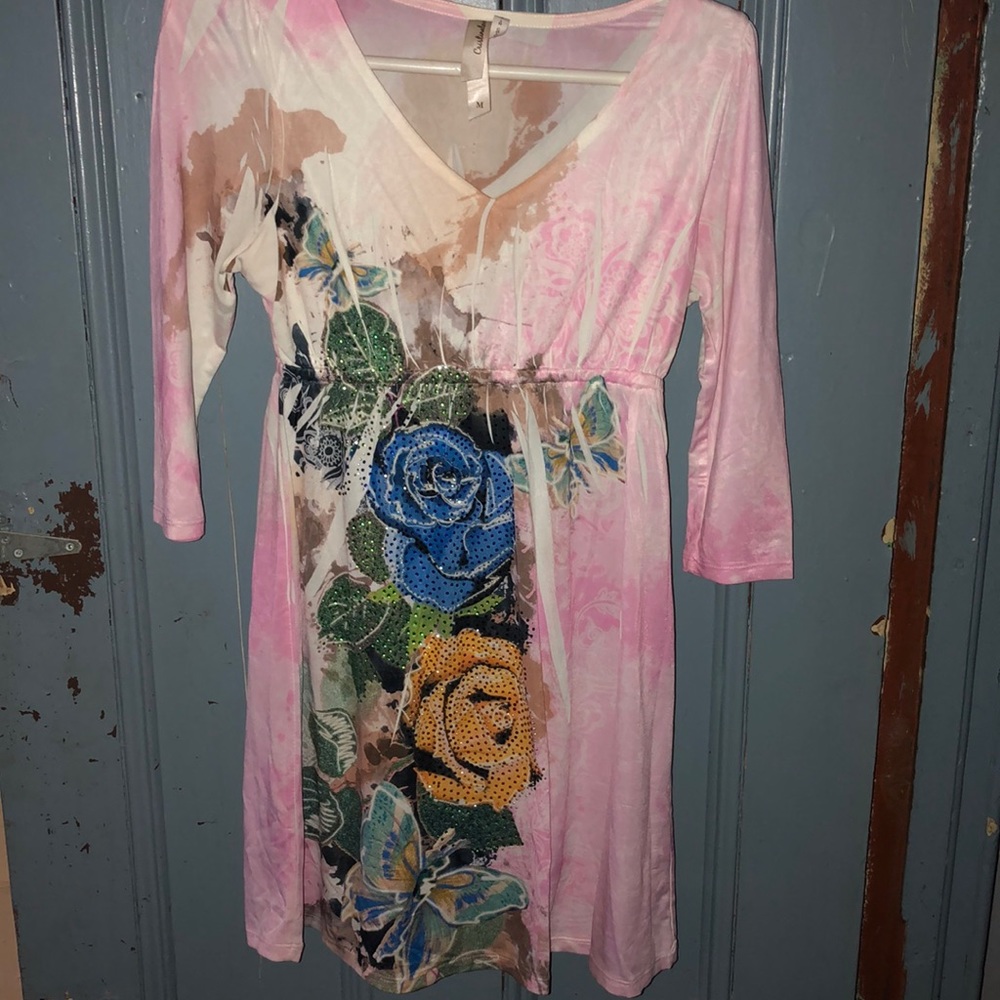 Cute Dress with Stones